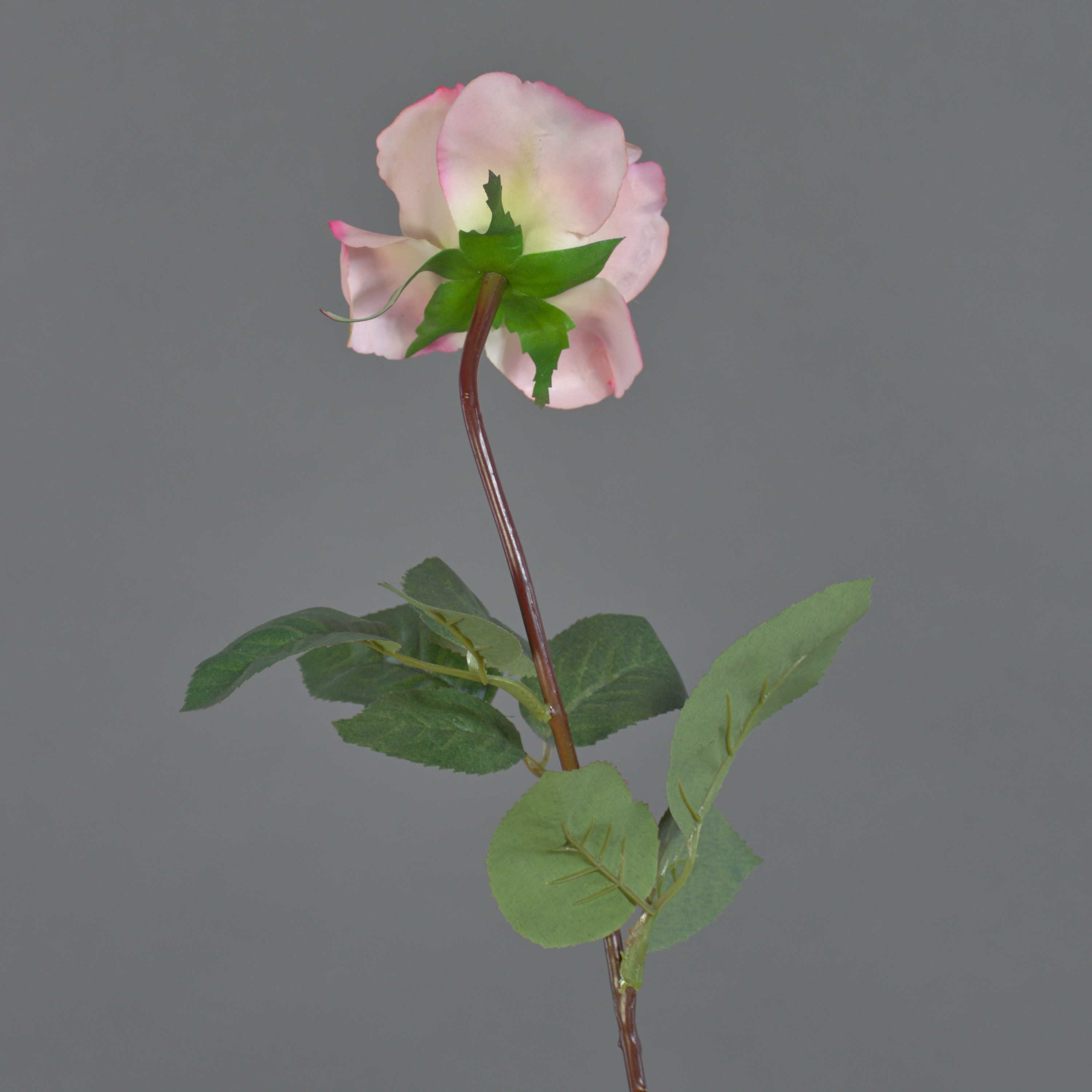 Rosa artificiale BRINA, rosa, 70cm