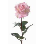 Rosa finta AMELIE, rosa, 70cm, Ø8cm