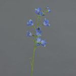 Campanula artificiale GISELA, blu, 65cm, Ø5cm