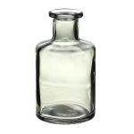 Vaso di vetro BARTOLOMEA, verde chiaro-trasparente, 11,8 cm, Ø6,8 cm
