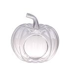 Terrario in vetro per piante KADINA, a forma di zucca, trasparente, 28 cm, Ø28 cm