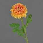 Fiore artificiale ranuncolo GRINTEL, albicocca, 45 cm