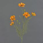 Ramo artificiale di calendula PONGAU, arancione, 70 cm, Ø 5-7 cm
