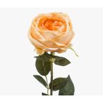 Fiore artificiale Rosa THYRI, pesca, 65 cm