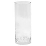 Vaso cilindrico in vetro SANSA OCEAN, trasparente, 20cm, Ø8cm