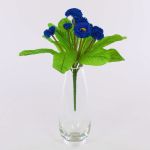 Margherite artificiali PEGGY su gambo, blu, 25cm