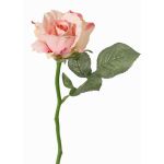 Rosa finta ELLI, rosa, 30cm, Ø6,5cm