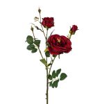 Ramo di rosa artificiale FRALGO, rosso, 65 cm