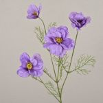Ramo decorativo di fiori di cosmea PRESTIOSA, lilla, 75 cm