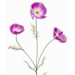 Ramo decorativo margherita BRALTO, lilla, 80 cm