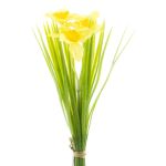 Mazzo di fiori decorativi narcisi NASSA, giallo, 25 cm