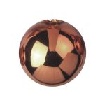 Pallina per l'albero di Natale FABIANA, 48 pezzi, rame brillante, Ø3,5cm