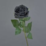 Rosa artificiale KAILIN, nera, 65 cm