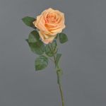 Rosa artificiale KAILIN, rosa salmone, 65 cm