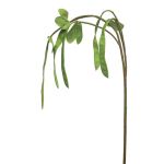 Ramo artificiale di fagioli XINGZI con baccelli, verde, 115 cm