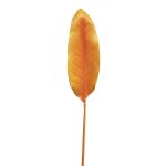 Foglia decorativa di strelitzia YISHAO, rosa-arancione, 90 cm