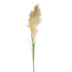 Ramo artificiale di erba della pampa LINEN con pannocchie, beige-marrone, 145 cm