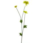 Crisantemo artificiale YUNJUAN, giallo, 60cm