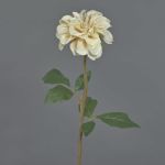 Fiore artificiale dalia BREDANA, beige, 60 cm, Ø 11 cm