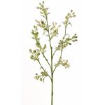 Ramo di mirto artificiale PALKA con bacche, verde-bianco, 65 cm