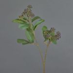 Ramo di corniolo artificiale PANGO con gemme, viola scuro, 70 cm