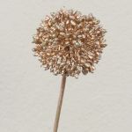 Allium artificiale HELLA, glitter, champagne, 45cm