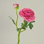 Ranuncolo artificiale KALEA, rosa, 35cm, Ø9cm