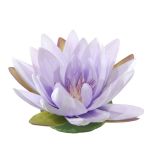 Loto decorativo SUADO, galleggiante, viola, Ø14cm