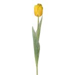 Fiore decorativo tulipano GUSNAV, giallo, 50 cm