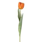 Fiore decorativo tulipano GUSNAV, arancione, 50 cm