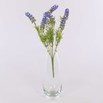 Lavanda di plastica ALEENA su stelo, lilla, 35cm