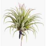 Tillandsia artificiale PENNY, su gambo, verde-rosso, 12cm, Ø10cm