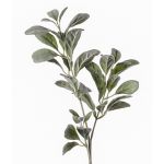 Ramo di stachys finto LEVIN, grigio-verde, 70cm