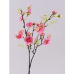 Ramo di fiore di ciliegio artificiale SOEY con fiori, rosa-fucsia, 45cm, Ø2-4,5cm