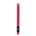 Candela a bastoncino AURORA, lampone, 27cm, Ø2,2cm, 10h - Made in Germany
