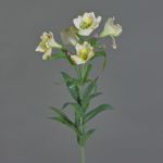 Alstroemeria artificiale AUBERTA, verde-bianco, 75cm, Ø6cm