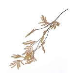 Ramo di cipresso sintetico ERRIS, giallo-rosso, 85cm