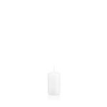 Candela per lanterna MAEVA, a colonna, bianca, 10cm, Ø5cm, 23h - Made in Germany