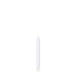 Candela da tavolo CHARLOTTE, bianca, 18,5cm, Ø2,1cm, 6,5h - Made in Germany