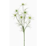 Cumino nero artificiale SEVIN, bianco-verde, 65cm, Ø6cm