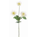 Crisantemo artificiale SOLVIE, crema, 70cm, Ø10cm