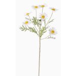 Margherita artificiale LEONIA, bianco, 60cm, Ø5cm