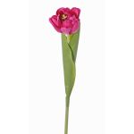 Tulipano artificiale ROMANA, fucsia, 45cm, Ø6cm