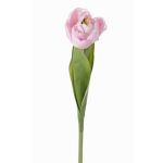 Tulipano artificiale ROMANA, rosa, 45cm, Ø6cm