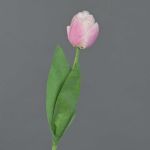 Tulipano artificiale ROMANA, rosa, 45cm, Ø6cm
