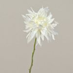 Dahlia artificiale SMILA, crema, 55cm, Ø12cm