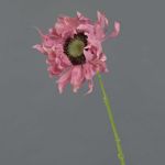 Girasole artificiale JANIKA, fucsia, 60cm, Ø12cm