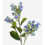 Ortensia artificiale ALAZNE, blu, 75cm