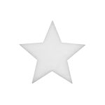 Decorazione natalizia ASKELLA a forma di stella per finestre in tessuto non tessuto, difficilmente infiammabile, 41 cm - MADE IN GERMANY