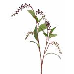Ramo artificiale di phytolacca americana BARRY, bacche, nero, 95cm